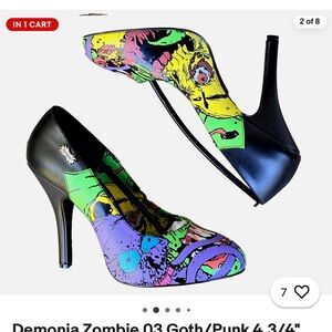 Demonic zombie heels (ISO) not selling